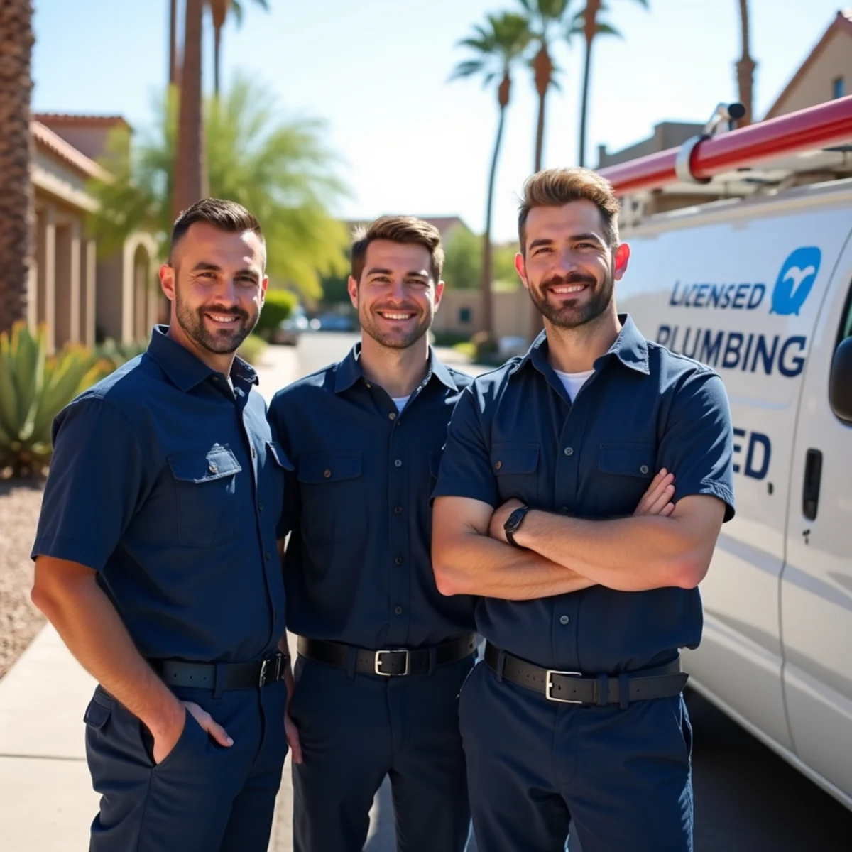 Madrid Plumbing team of licensed plumbers serving Buckeye, Arizona