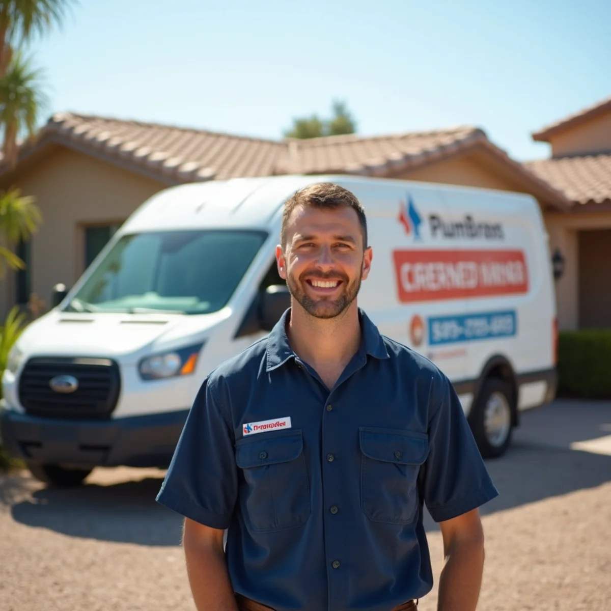 Madrid Plumbing licensed plumber serving Mesa, Arizona